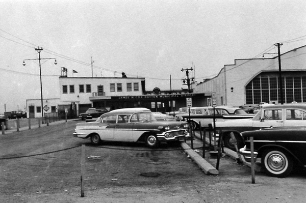 James M. Cox-Dayton Municipal Air Parking Lot 1958